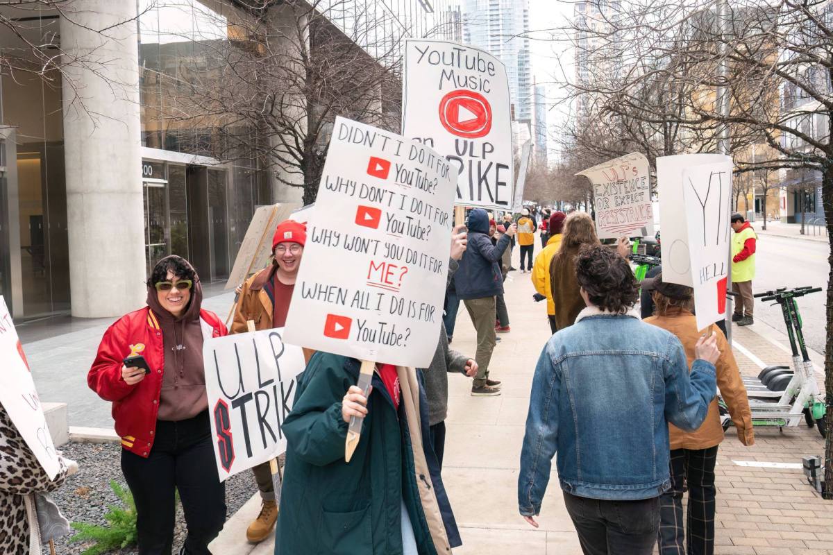 YouTube音乐的承包商因涉嫌不公平的劳工行为而罢工