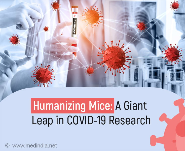 创造出表现出类似人类COVID-19症状的人源化小鼠